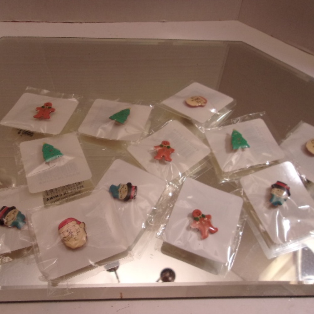 Nwts 12 christmas magnets.